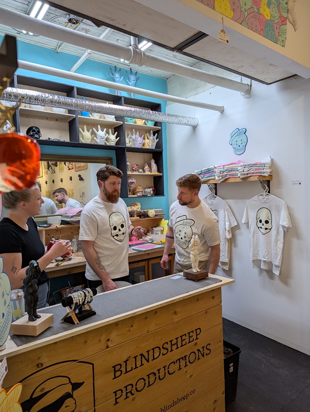 Parker studio doorway